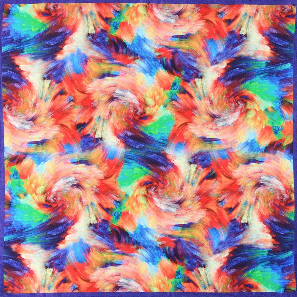 100 % Naturlig Sidenhalsduk – Kvinnors Bandana i Äkta Silke - Velinoro.com