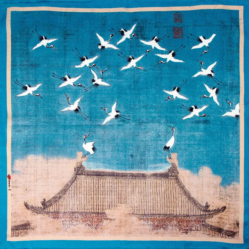 100 % Naturlig Sidenhalsduk – Kvinnors Bandana i Äkta Silke - Velinoro.com