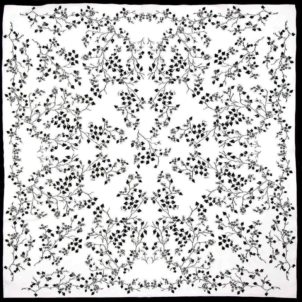 100 % Naturlig Sidenhalsduk – Kvinnors Bandana i Äkta Silke - Velinoro.com