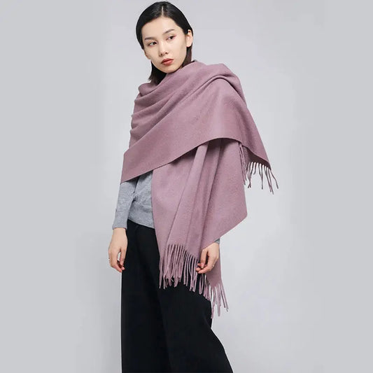 Lyxig Kashmirscarf för Dam – Stor & Mjuk Sjalkänsla 200×70 | Velinoro Velinoro
