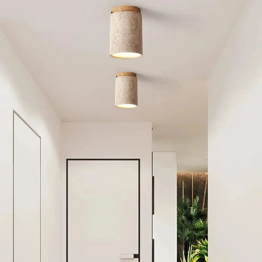 Japansk LED Taklampa – Rund & Ytmonterad för Hem & Hall | Velinoro - Velinoro.com