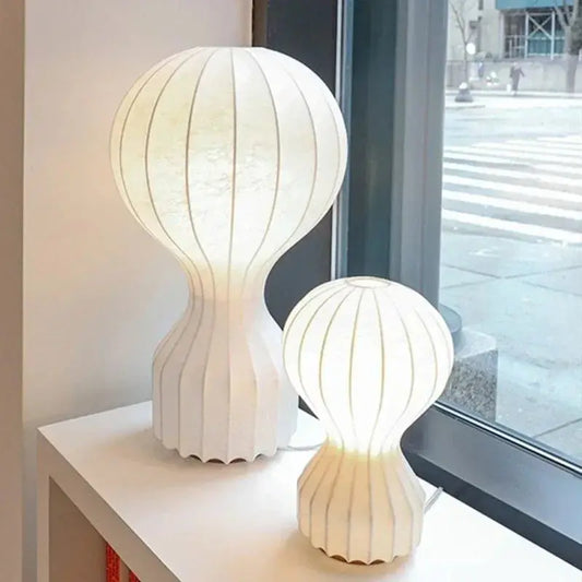 Silkesbordslampa Italiensk Design – LED, 2 Ljusfärger | Velinoro Velinoro